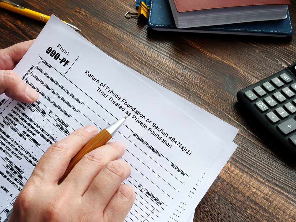 Form 990 tax reporting for nonprofits